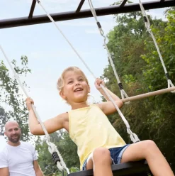Aire de jeux avec siège bébé, balançoire et trapèze Playbase BERG L