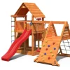 Aire de jeux en bois Big Leader Spider multifonctions de chez Fungoo