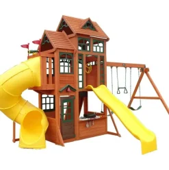 Aire de jeux en bois Canyon Ridge de KidKraft