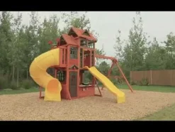 Aire de jeux en bois Canyon Ridge de KidKraft
