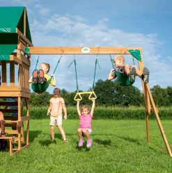 Aire de jeux en bois de cèdre Bellmont Backyard