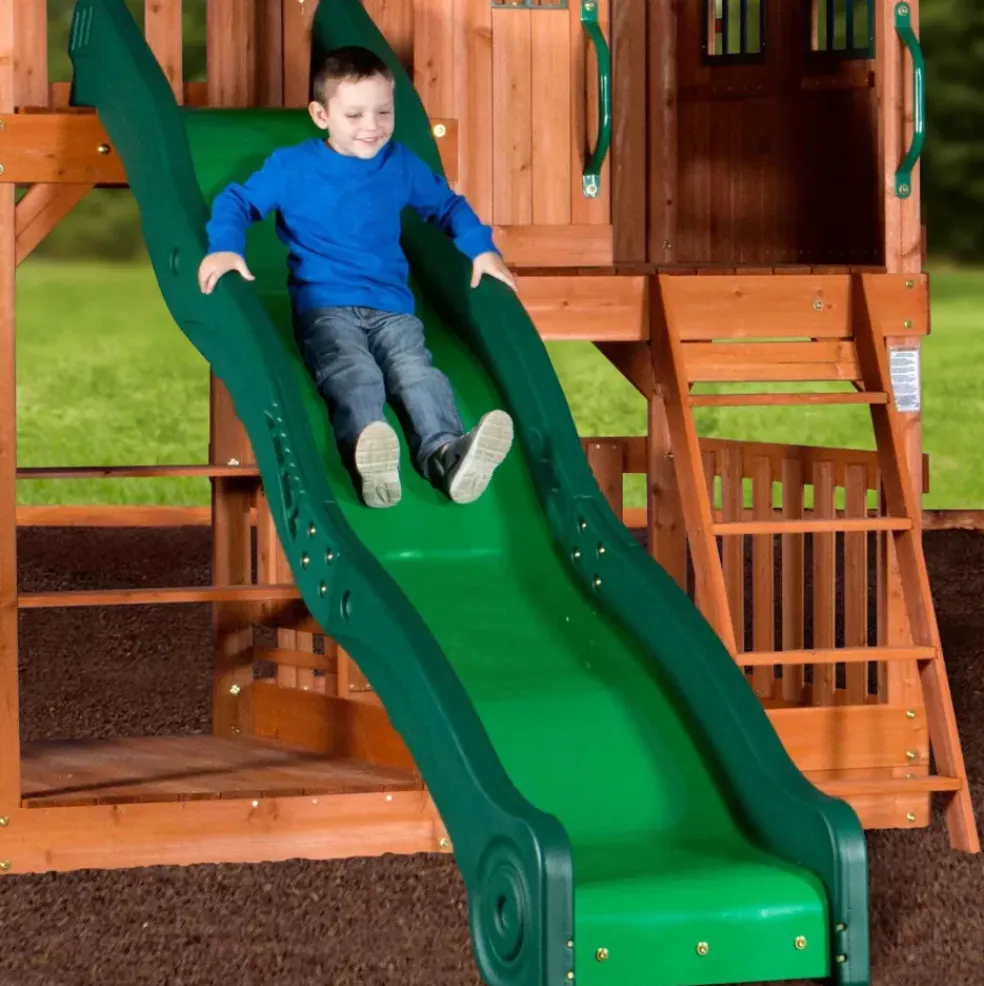 Aire de jeux en bois enfant Hill Crest - Backyard