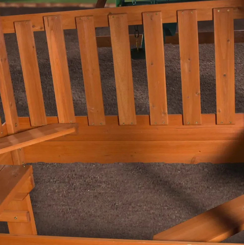 Aire de jeux en bois enfant Hill Crest - Backyard