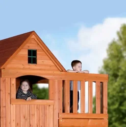Aire de jeux en bois enfant Hill Crest - Backyard