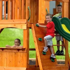 Aire de jeux en bois enfant Atlantic - Backyard