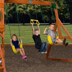 Aire de jeux en bois enfant Atlantic - Backyard