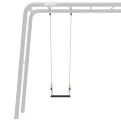 Aire de jeux et sport avec 2 balançoires en bois - Playbase BERG Taille M