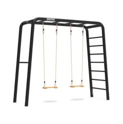Aire de jeux et sport avec 2 balançoires en bois - Playbase BERG Taille M