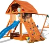 Aire de jeux Giant Move Beach avec toboggan, mur, balançoire de Fungoo