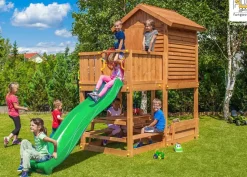 Aire de jeux MyHouse Free Time Beach avec maison et toboggan de Fungoo