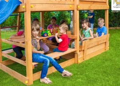 Aire de jeux MyHouse Free Time Beach avec maison et toboggan de Fungoo