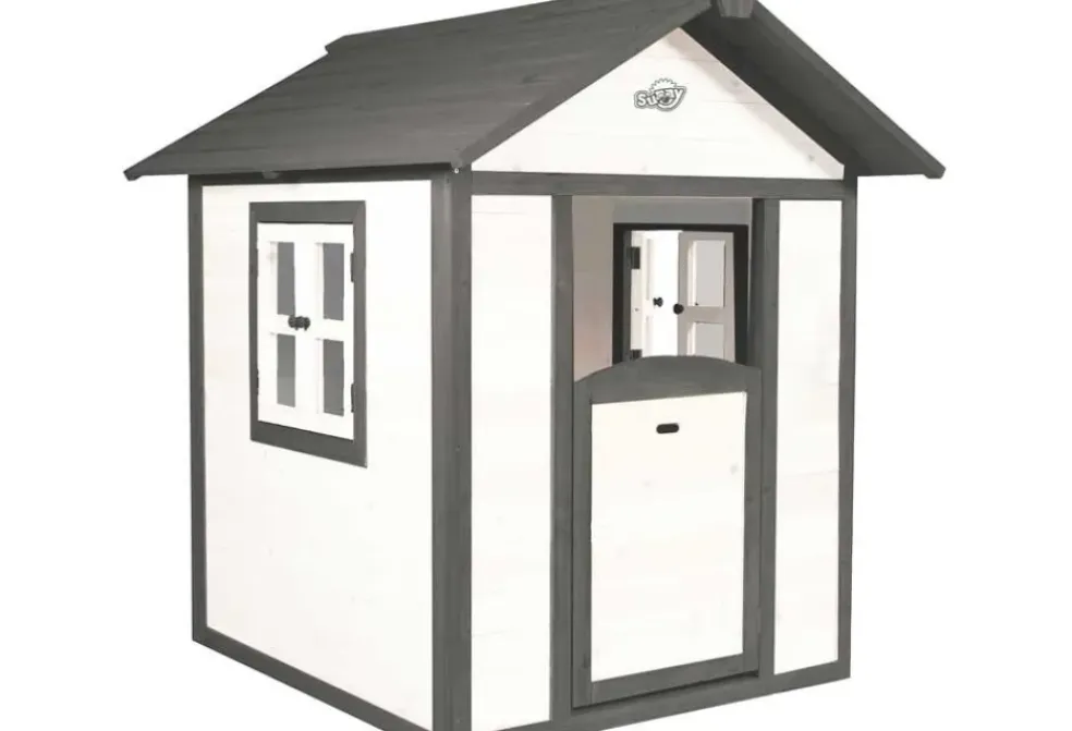 Cabane blanche et grise Sunny Lodge