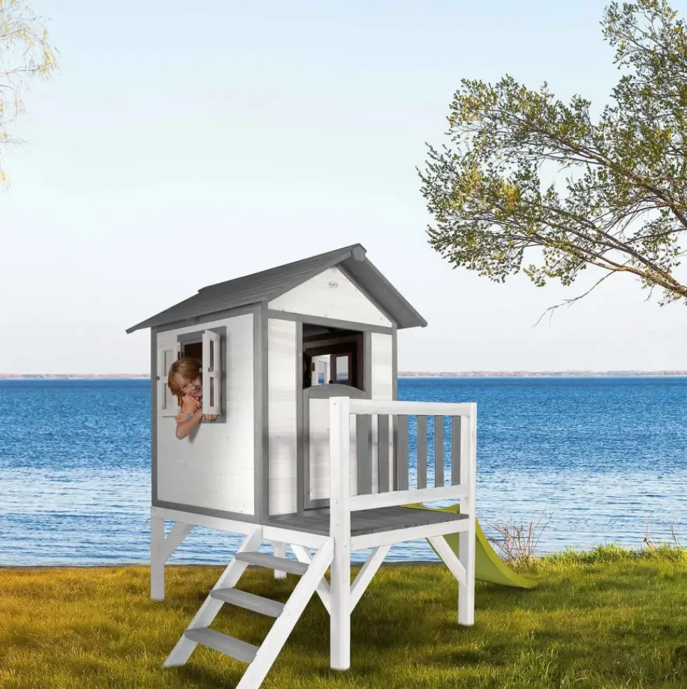 Cabane blanche sur pilotis Lodge XL - Sunny