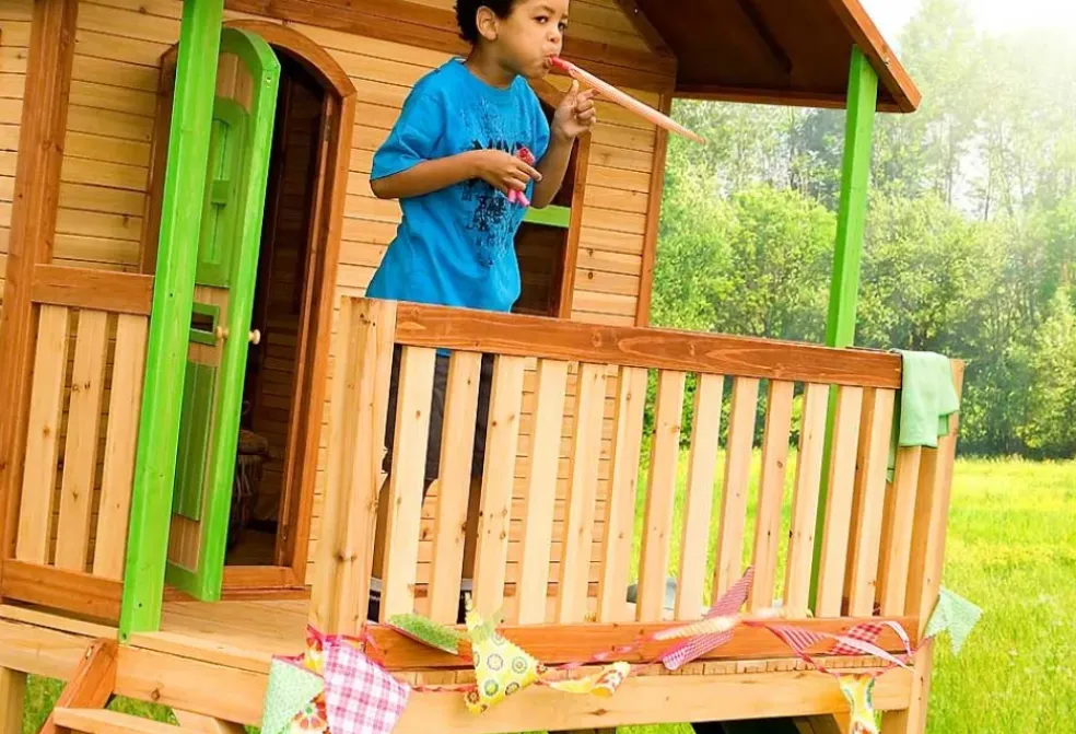 Cabane en bois sur pilotis Sophie Axi