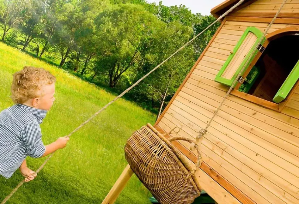 Cabane en bois sur pilotis Sophie Axi