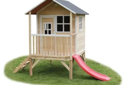 Cabane enfant sur pilotis bois naturel Loft 300 - Exit