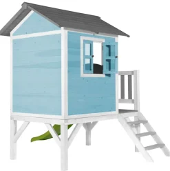 Cabane enfant sur pilotis bleue Lodge XL - Sunny