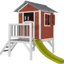 Cabane rouge sur pilotis Lodge XL - Sunny