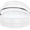 Dôme pour piscine rond transparent 450 cm EXIT