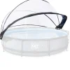 Dôme pour piscine rond transparent 360 cm EXIT