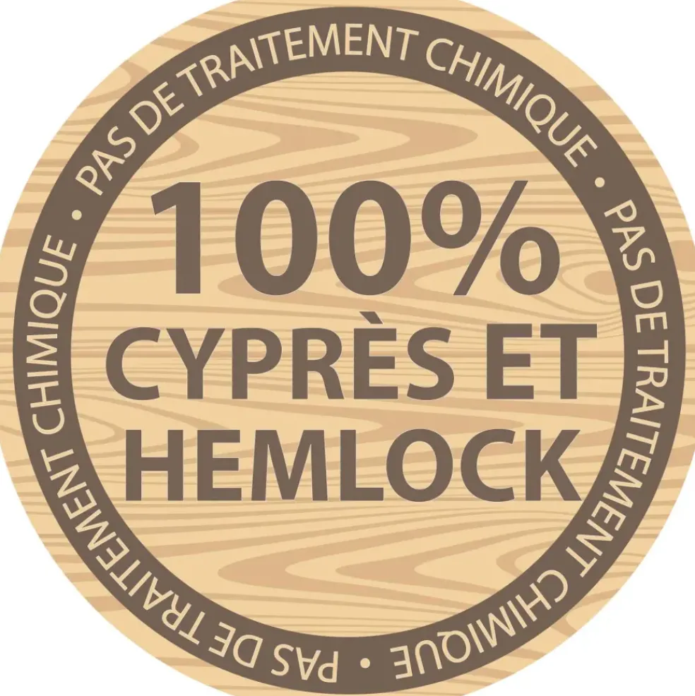 Emma cabane asymétrique en bois sur pilotis avec toboggan 118 cm vert citron Axi