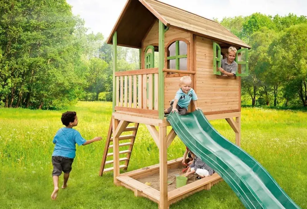 Haute cabane en bois enfant Sarah Axi