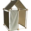 Jeu de construction géant en bois et tissu bio Trigonos Kernel Fabriqué en Espagne - 44 pces