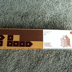 Jeu de construction géant en bois et tissu bio Trigonos Kernel Fabriqué en Espagne - 44 pces