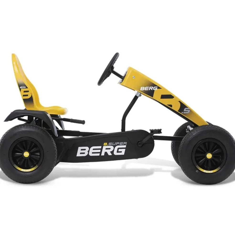 Kart à pédales XL B.Super jaune BFR pour adultes B.Super BERG