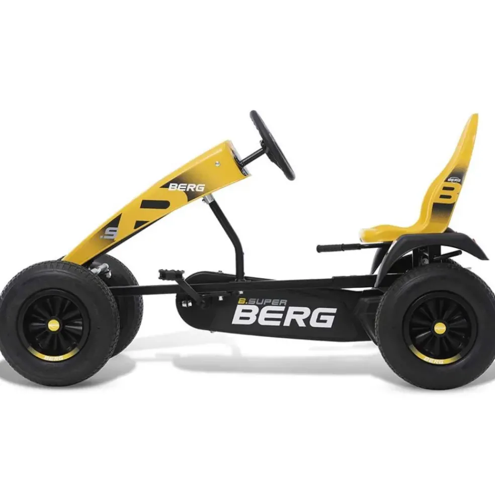 Kart à pédales XL B.Super jaune BFR pour adultes B.Super BERG