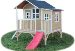 Maison en bois enfant Loft 350 naturel - Exit