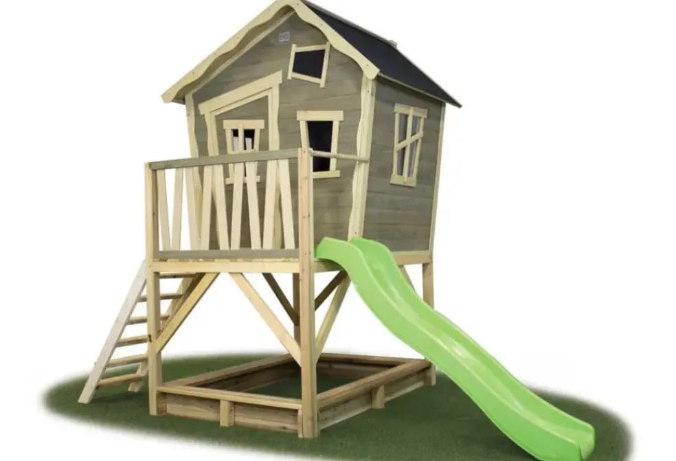 Maison en bois sur pilotis Crooky 500 - Exit