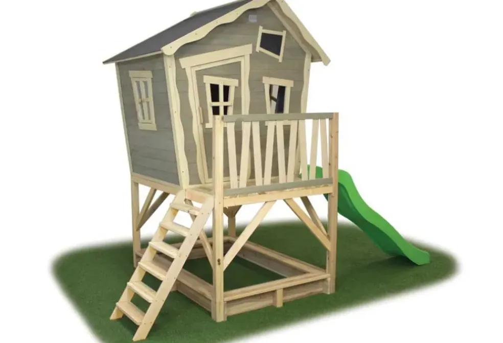 Maison en bois sur pilotis Crooky 500 - Exit