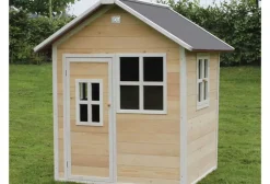 Maisonnette bois naturel pour enfant Loft 100 - Exit