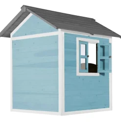 Maisonnette en bois bleue Sunny Lodge
