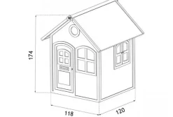 Maisonnette en bois Julia Axi