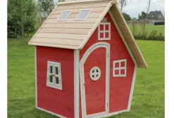 Petite cabane en bois rouge Fantasia 100 - Exit