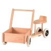 Porteur bébé avec chariot à pousser en bois fabriqué en Europe