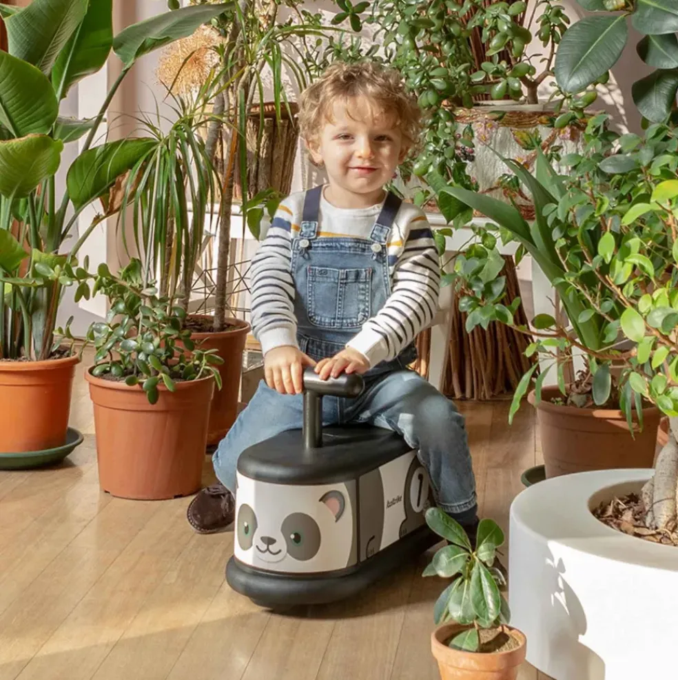 Porteur panda fabriqué en Europe pour bébé La Cosa Italtrike