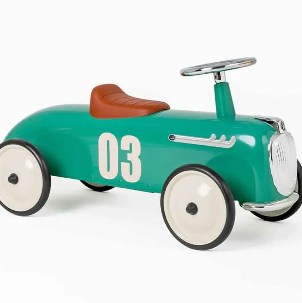 Porteur vert tendre pour enfant de 1 à 3 ans Roadster Baghera