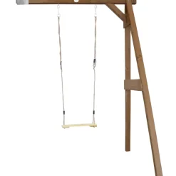 Portique mural 1 balançoire en bois Wall mount Brun Axi