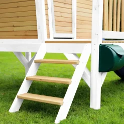 Robin Axi Maisonnette en bois écologique avec toboggan