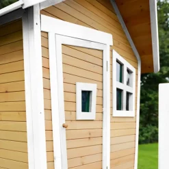 Robin Axi Maisonnette en bois écologique avec toboggan