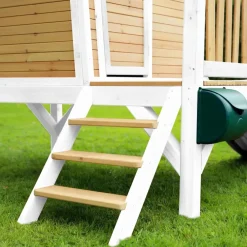 Robin Axi Maisonnette en bois écologique avec toboggan