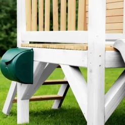 Robin Axi Maisonnette en bois écologique avec toboggan