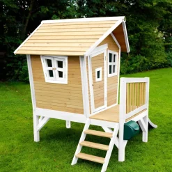 Robin Axi Maisonnette en bois écologique avec toboggan