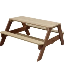 Table pique-nique Nick avec Parasol vert blanc Axi