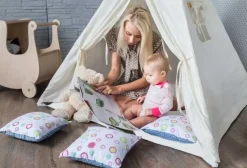 Tente tipi Alba blanc crème pour enfant - Sunny
