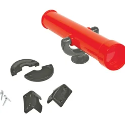 Télescope en plastique  Axi rouge