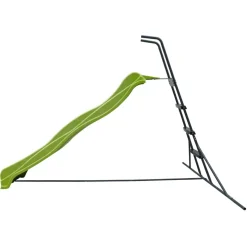 Toboggan d'extérieur vert sur pied avec échelle 220 cm Axi